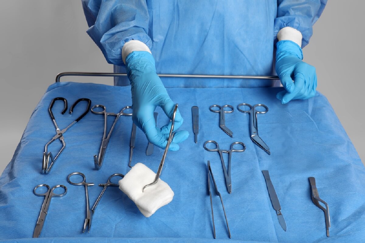 Hemostatic Forceps & Other Commonly Used Surgical Instruments